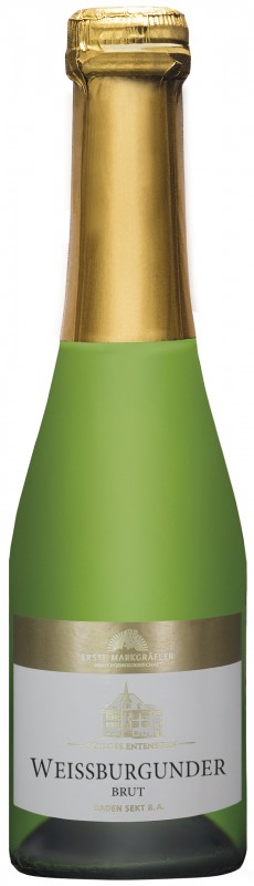 Edition Schloss Entenstein Weißburgunder Baden Sekt b. A. brut Piccolo