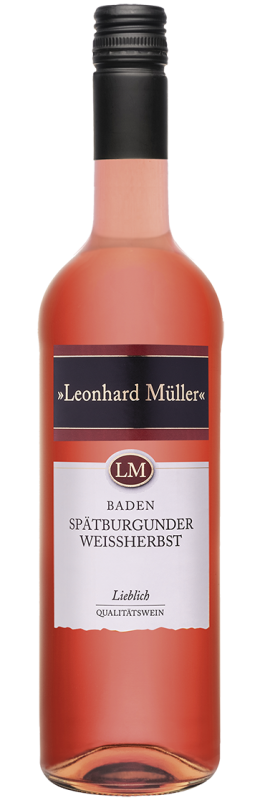Leonhard Müller Spätburgunder Weißherbst Qw lieblich