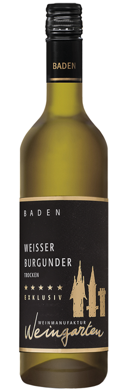 Weinmanufaktur Weingarten Weißer Burgunder Exklusiv Baden Qw trocken