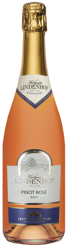 Markgräfler Lindenhof Pinot Rosé Baden Winzersekt b. A. brut Magnum